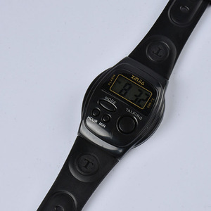 Reloj de voz para personas mayores, reloj electrónico de moda para ciegos, reloj xj-665, sistema de 12 horas, varios relojes despertadores - Product Image 3