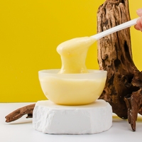JMFREE logotipo personalizado 400G Natural orgánico antienvejecimiento antiarrugas cuidado de la piel Corea gelatina máscara en polvo cristal avena gelatina máscara Facial