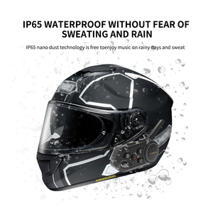 Intercomunicador <span class=keywords><strong>para</strong></span> Casco de Motocicleta con ABS <span class=keywords><strong>para</strong></span> 6 Personas, Universal <span class=keywords><strong>para</strong></span> Cascos Abiertos, con Certificación TELEC, FCC y CE - Product Image 4