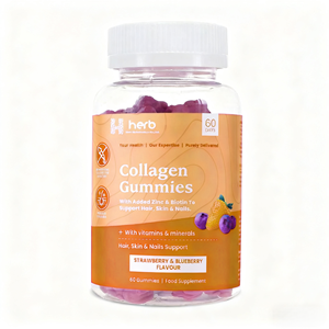Gomitas de Colágeno de Marca Privada OEM/ODM, Producto de Belleza Multivitamínico para la Salud del Cabello, la Piel y las Uñas, Apoyo Antiarrugas para Adultos - Product Image 1