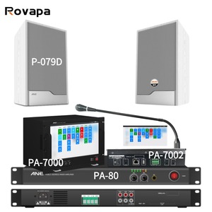 Système audio professionnel BGM Music Play, amplificateur 100-1000 Watts, système PA 1U/2U, enceintes en bois, garantie 3 ans / Wi-Fi - Product Image 2