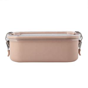 <b>Bento</b> <b>Box</b> for Adults with Snack Pod, Eco-Friendly Stainless Steel <b>Lunch</b> <b>Box</b> Container - Product Image 1