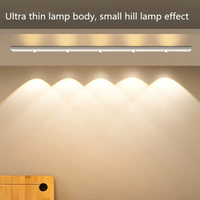 Lampu Sensor Gerak LED 2w Isi Ulang Harga Pabrik, Lampu Sensor Malam Hari, Lampu Strip LED di Bawah Kabinet