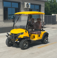 Voiturette de golf électrique Richi Comfort Vintage pour deux passagers, certification CE, autonomie de 70-90 km, pour les terrains de golf