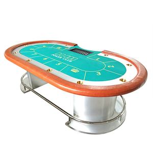 96 pouces Professionnel Texas Hold'em Poker Table <span class=keywords><strong>avec</strong></span> Concessionnaire Plateau et Porte-gobelets Personnalisé De Nombreuses Options - Product Image 2