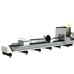 Completamente automatico 4kw 3kw 2kw tubo 1kw Laser Cutter IPG Raycus Max Cnc tubo di taglio Laser fornitore per la vendita