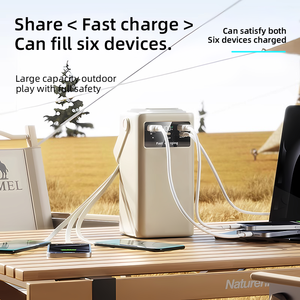 Chargeur portable rapide rechargeable 50000 mAh 30000 mAh en gros, <span class=keywords><strong>batterie</strong></span> <span class=keywords><strong>externe</strong></span> compatible <span class=keywords><strong>iPhone</strong></span> pour téléphones, idéal pour l'extérieur - Product Image 4