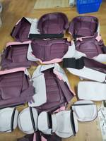 Kit de remplacement de housses de siège en cuir sur mesure pour Porsche Boxster 986 1996-2004 Intérieur