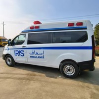 Nuevo transporte médico de ambulancia directo de fábrica con monitoreo manual Capacidad de larga distancia alimentada por gasolina