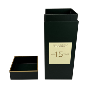 Boîtes cadeaux en carton écologiques de haute qualité avec logo personnalisé, idéales pour les cadeaux de luxe tels que les parfums, les bougies, les cosmétiques et le vin - Product Image 1