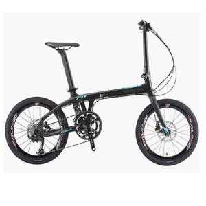 <span class=keywords><strong>SAVA</strong></span> Factory Wholesale Bicicleta plegable de fibra de carbono de 20 velocidades y 20 pulgadas con <span class=keywords><strong>marco</strong></span> plegable oculto de carbono T800 - Product Image 3