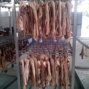 Leading Technology Meat Drying Room Heated Drying Room Bacon Dehydrator Machine Bacon Drying Oven Room - Product Image 2