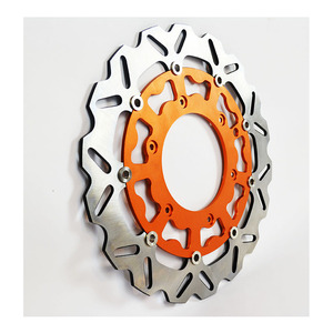 EXC/SXF supermoto алюминиевый сплав + нержавеющая сталь 320 мм плавающий передний диск разрыва - Product Image 3