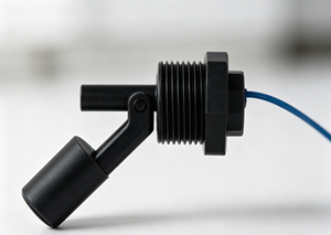 Capteur de niveau de liquide à montage latéral, interrupteur de niveau à flotteur en plastique, capteur de niveau d'eau à installation latérale en plastique PP PVC - Product Image 2