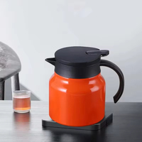 Bouteilles isothermes en acier inoxydable, style européen, pour café et eau chaude au bureau