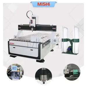MISHI low price cnc 1325 wood carving machine 4 axis cnc router woodworking machine 3d and 2d