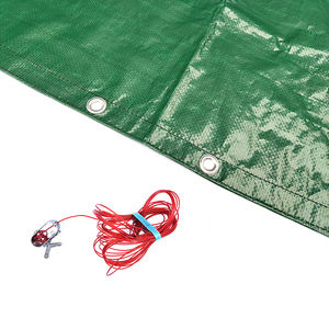 <span class=keywords><strong>Bâche</strong></span> durable de couverture de <span class=keywords><strong>piscine</strong></span> d'hiver PE et PVC forts avec la couverture protectrice de corde en acier pour des piscines au sol dans la saison d'hiver - Product Image 2