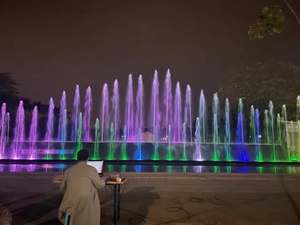 Fontaine d'eau musicale dansante populaire intérieur extérieur petits jardins fontaine d'étang flottant fontaine <span class=keywords><strong>de</strong></span> pont sec - Product Image 4