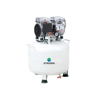 Compresseur d'air médical sans huile Strosen Export, mini pompe à air à faible bruit pour cliniques, laboratoires et nébulisation
