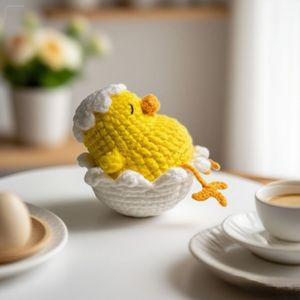 Kit per Uncinetto Piccione, Giocattolo di Peluche Fatto <span class=keywords><strong>a</strong></span> Mano per Principianti con Sciarpa, per Bambini e Decorazioni per la Casa, Simpatico Kit Fai-da-Te per Uncinetto Piccione - Product Image 6