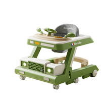 Marche-bébé multifonctionnel de haute qualité avec grande roue et siège confortable pour les tout-petits, fonctionnalités d'apprentissage et de pliage