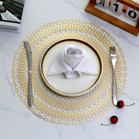 Décoration d'intérieur de luxe nordique européenne, tapis de table en PVC imperméable, résistant à l'huile et isolant thermiquement