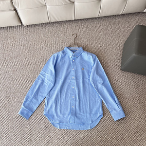 <span class=keywords><strong>Camicia</strong></span> Casual in Lino e Cotone per Uomo e Donna <span class=keywords><strong>con</strong></span> Logo Cavallo Ricamato per Coppie - Product Image 5