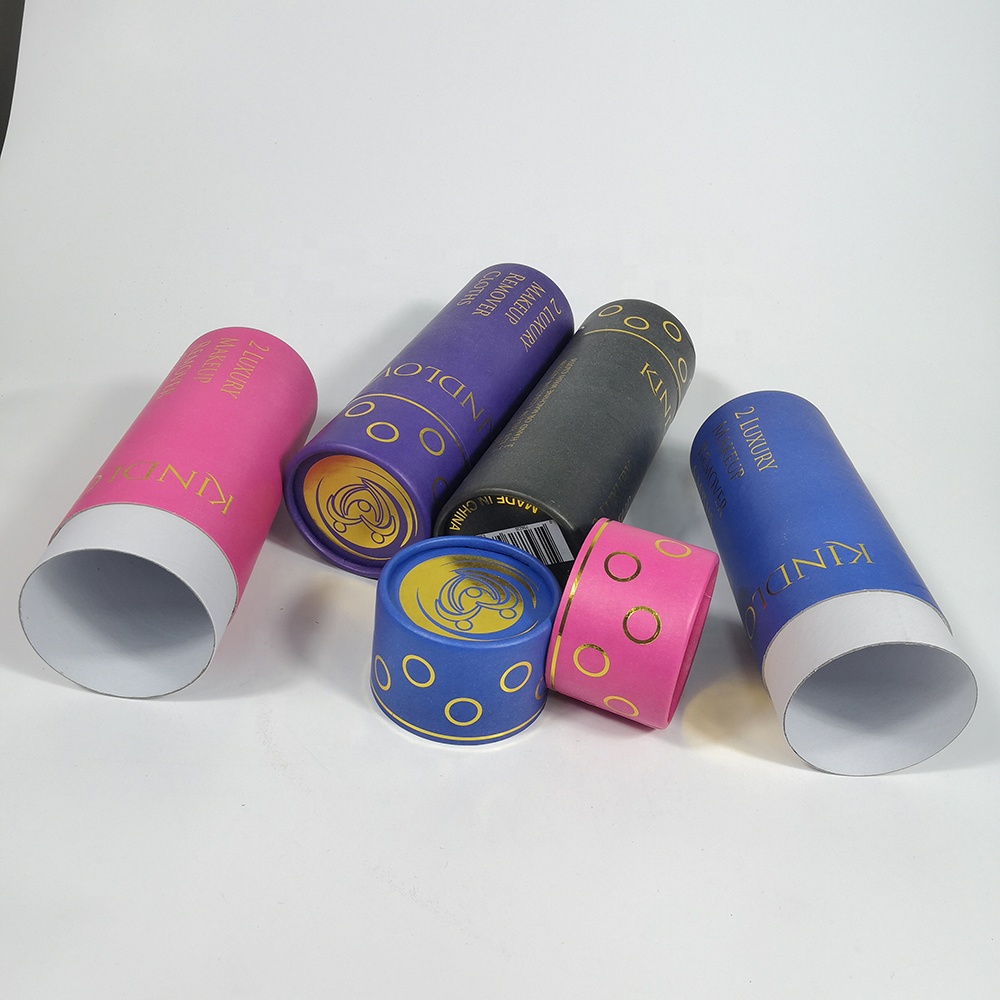 Custom design cardboard paper tube gift box cylinder paper <span class=keywords><strong>can</strong></span> packaging box - Product Image 6