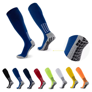 High Quality Custom Logo Non-Slip Football Sports Socks Comfortable Elastic Breathable Knitted High-Crew Summer Wholesale - Product Image 5