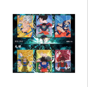 Google vente en gros shengsheng Studio Super Saiyan cartes peintes à la main 10 boîtes <span class=keywords><strong>dragon</strong></span> goku <span class=keywords><strong>ball</strong></span> <span class=keywords><strong>carte</strong></span> dessinée à la main - Product Image 2