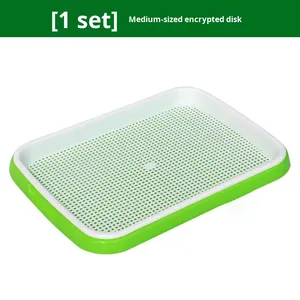 Plateaux de pépinière en plastique ménager robustes couvercles pour <span class=keywords><strong>balcon</strong></span> plateau de semis de plantation sans sol pour germes de soja légumes autres - Product Image 6