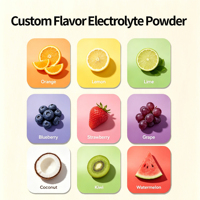Bâtonnets d'électrolytes hydratants sans sucre, formule nette, poudre d'hydratation sportive sans additifs artificiels