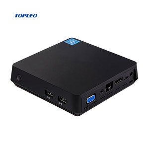 64 bit CPU Cherry trail Z8350 vga mini pc 4 nic T11 VESA para montaje en el entretenimiento en <span class=keywords><strong>casa</strong></span> y oficina trabajo - Product Image 1
