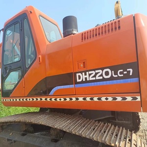 2024 venta al por mayor buen estado usado excavadora sobre orugas excavadoras Doosan dh220 para la venta en maquinaria China - Product Image 2