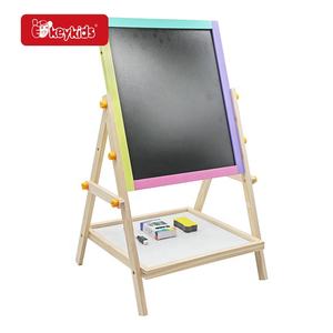 <span class=keywords><strong>2</strong></span> In 1 Ezel Krijt Tekentafel Houten Whiteboard Schoolbord Voor Kinderen W12b048b - Product Image 2