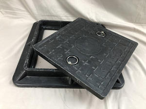 유리 섬유 밀폐 맨홀 커버 frp 맨홀 커버 협곡 격자 frp bmc 라운드 맨홀 커버 - Product Image 4