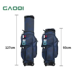 Tas <span class=keywords><strong>Golf</strong></span> serbaguna untuk pria, tas tur troli <span class=keywords><strong>Golf</strong></span> bergaya dengan saku aksesori tas perjalanan <span class=keywords><strong>Golf</strong></span> - Product Image 3