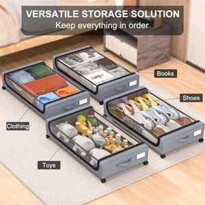Jiahao Boîte de rangement cosmétique portable personnalisée Vente en gros Tissu rectangulaire Design pliable Bon prix - Product Image 4