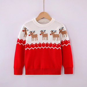 <span class=keywords><strong>Pull</strong></span> de Noël en gros pour enfants 2026 – <span class=keywords><strong>Pull</strong></span> tricoté à manches longues pour garçons <span class=keywords><strong>et</strong></span> filles, imprimé Père Noël <span class=keywords><strong>et</strong></span> Élan, haute qualité, chaud pour l'hiver - Product Image 3