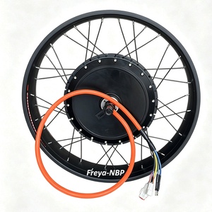 Kit de <span class=keywords><strong>conversion</strong></span> de moto électrique à moteur de moyeu haute vitesse QS273 8KW 3T/3.5T/4T/5T 72V 8000W, roue moteur 150/190mm, 20 pouces x 4.0 100mm - Product Image 6