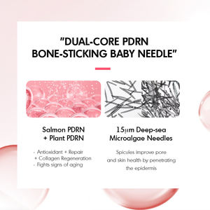 Coreano de etiqueta privada tópico de doble molécula PDRN salmón antienvejecimiento reparación colágeno cara cuidado de la piel suero productos faciales mujeres - Product Image 3