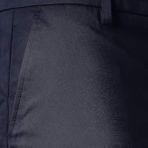 Pantalones Cortos de Golf para Hombre, Estilo Chino, Delanteros Planos, Híbridos, de 7 Pulgadas, Elásticos, Ligeros, de Secado Rápido, Tejidos, Sólidos, Casuales, con Bolsillos, Cierre de Cremallera - Product Image 6