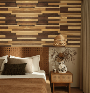 Fabricante de Paneles de Pared Acanalados 3D KASARO, Paneles de Pared Interiores de Madera Maciza, Diseño 3D Moderno para Sala de Estar, Pared Decorativa - Product Image 3