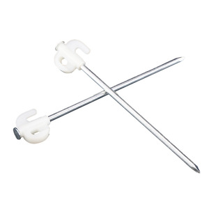 Xilei Hardware Galvanized Tent Pegs High Carbon Steel Outdoor Camping Ground Stakes All Seasons Use - Product Image 4