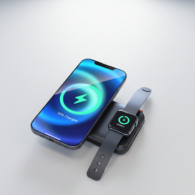 Mobile Holder for Phone Wireless Charger Travel Power Bank for Cellphone and Watch Support Custom Logo