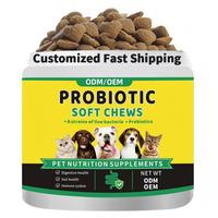 Friandises à mâcher probiotiques pour chiens - Soutien immunitaire et santé digestive - Formule pour digestion sensible