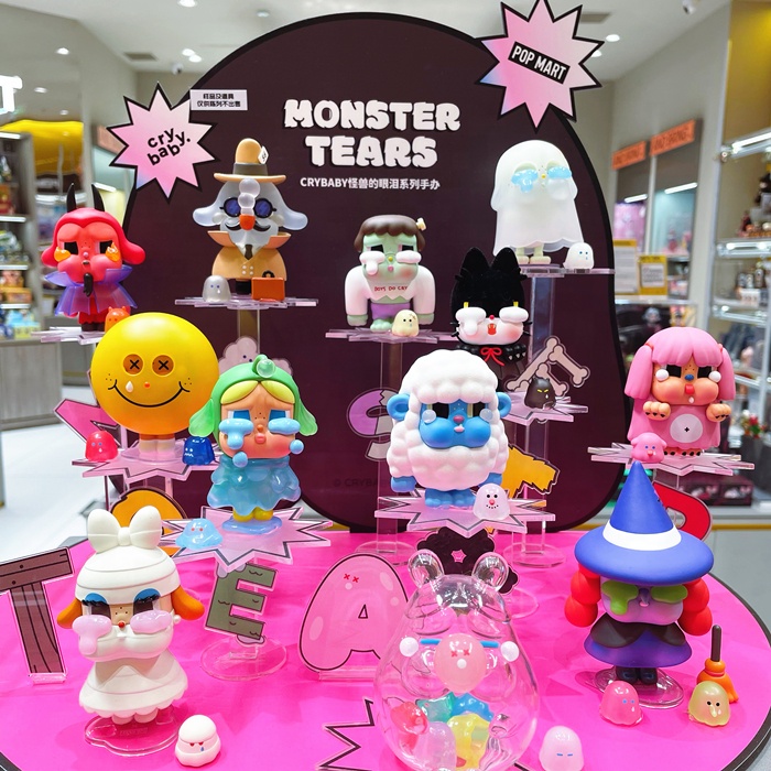 Hot Sale POP MART CRYBABY Monster Tears Series Mystery Box 1PC