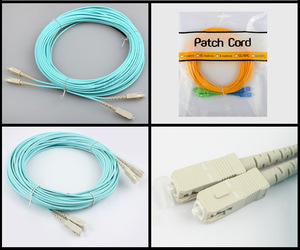 สายแพทช์ไฟเบอร์ออปติกคุณภาพสูง FTTH OM3 OM4 แบบ Simplex Duplex SC LC FC ST สำหรับใยแก้วนำแสง - Product Image 6