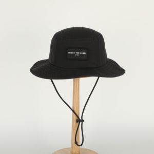High Quality <strong>Bucket</strong> Adults Fishing <strong>Hat</strong> with Customized Embroidery Stylish Woven Patch Design for Outdoor Use - Product Image 1