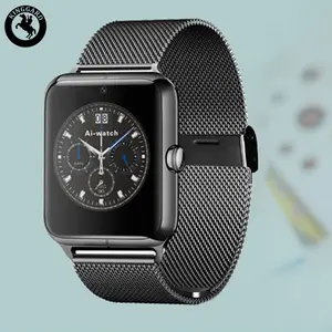 Relógios inteligentes android, dispositivos vestíveis, lembrete de chamada, leitor de música, pedômetro, smartwatch z60